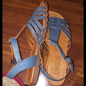 Real Leather Mexican Sandles